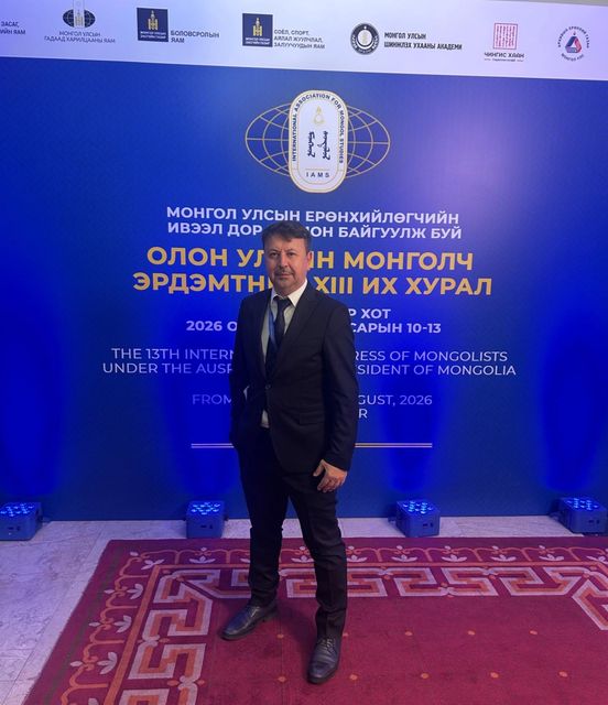 13. Uluslararası Mongolistler Kongresi (Ulanbator/Moğolistan, Ağustos 2026)