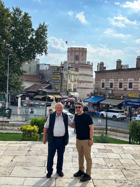 Şerafettin Yılmaz ile (Edirne, Eylül 2026)